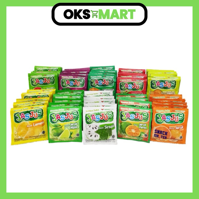 

Oksmart | Jasjus renceng minuman buah aneka rasa isi 10pcs