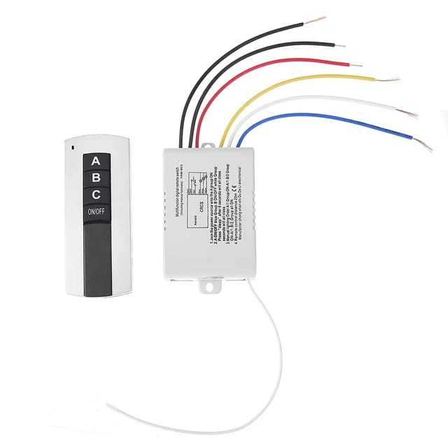 3 Ways Saklar Lampu Remote Control / Saklar Lampu Wireless Dengan Remote Control