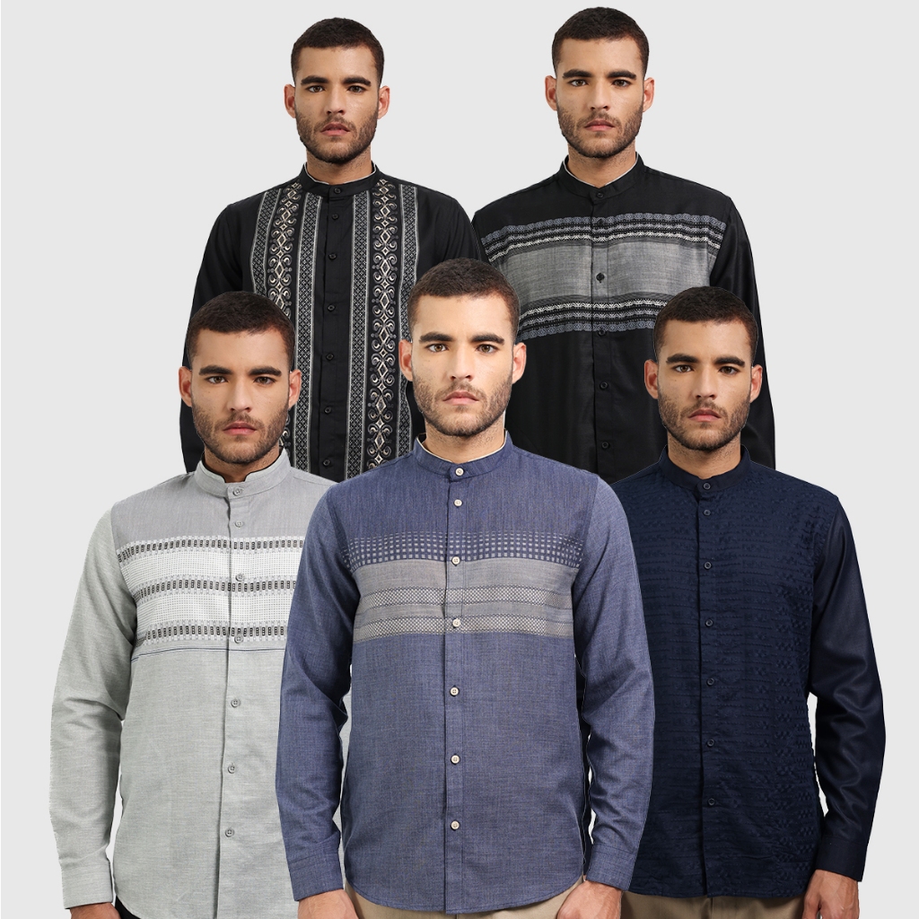 MOC Baju Koko Lengan Panjang Pria Collection 01