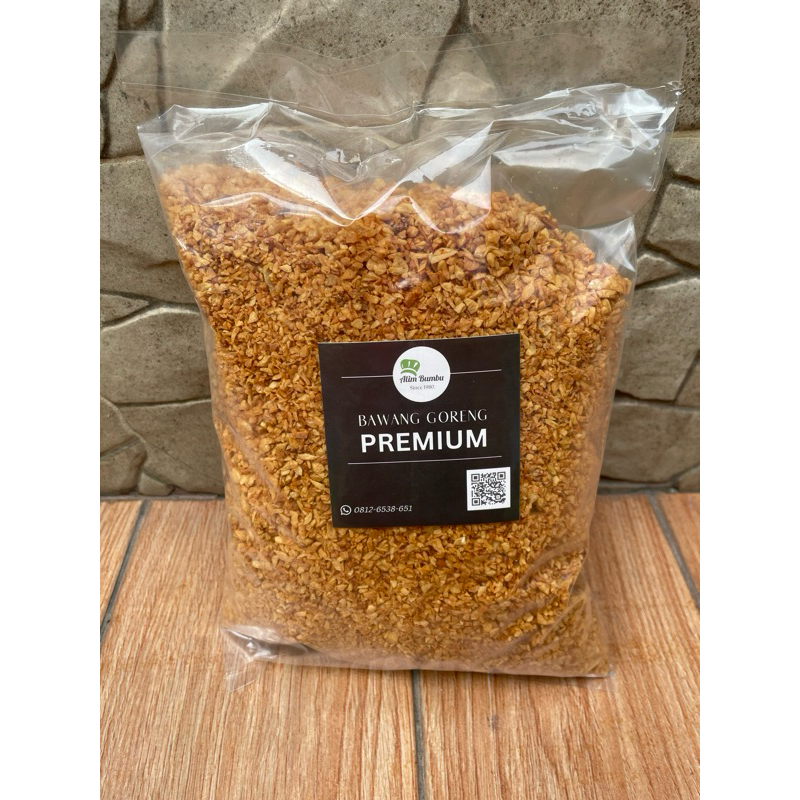 

Bawang Putih Cincang Premium Goreng ukuran 1kg