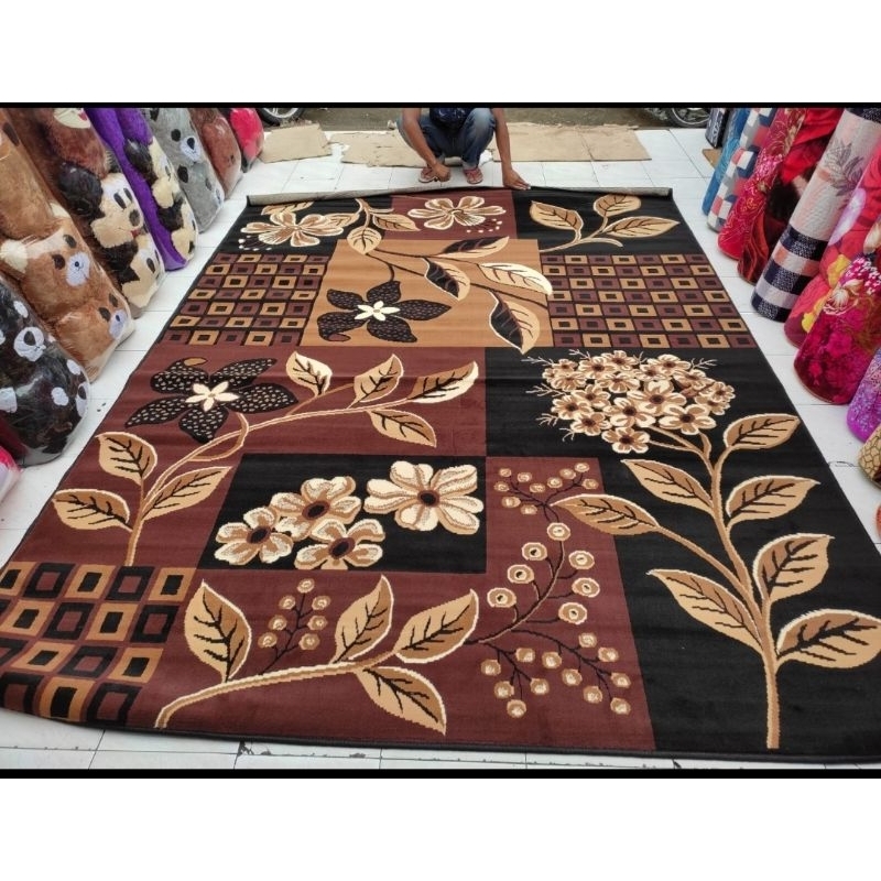 karpet permadani almaya dan moderno 3x4 jumbo ( 230 x 310 )