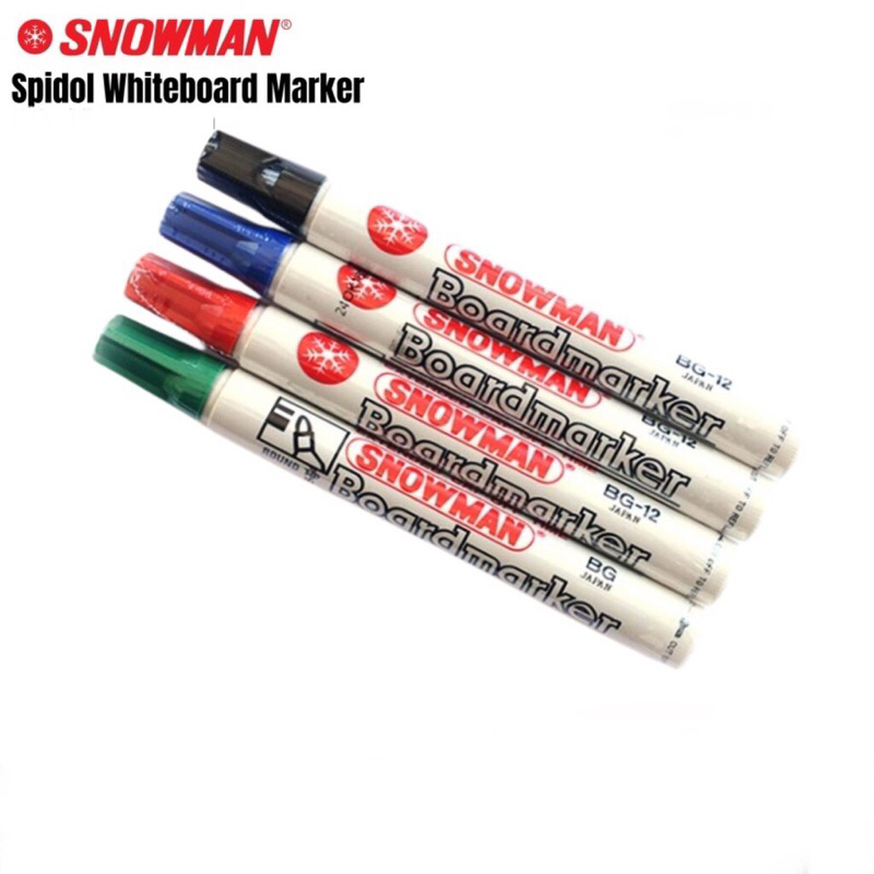 

SNOWMAN Boardmarker | Spidol Snowman | HITAM | BIRU