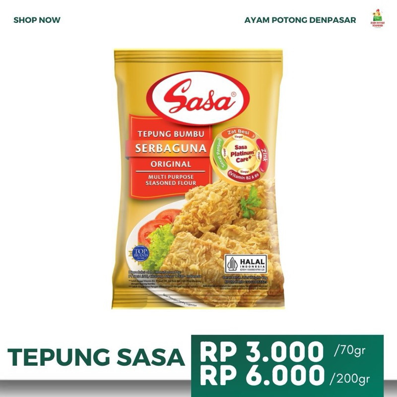 

TEPUNG SASA SERBAGUNA/KENTUCKY 210gr