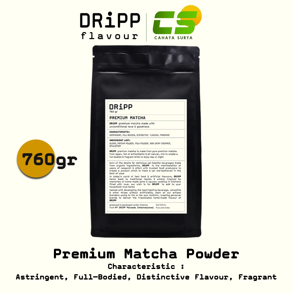 

Dripp Powder / Bubuk Minuman - Premium Matcha 760 gr