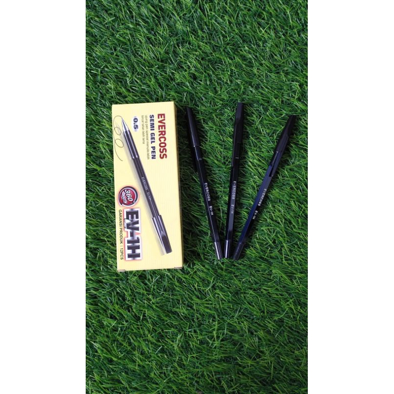 

KF || Pulpen Evercoss Semi Gel 0.5 mm EV-1H Hitam, Biru, Merah - SATUAN
