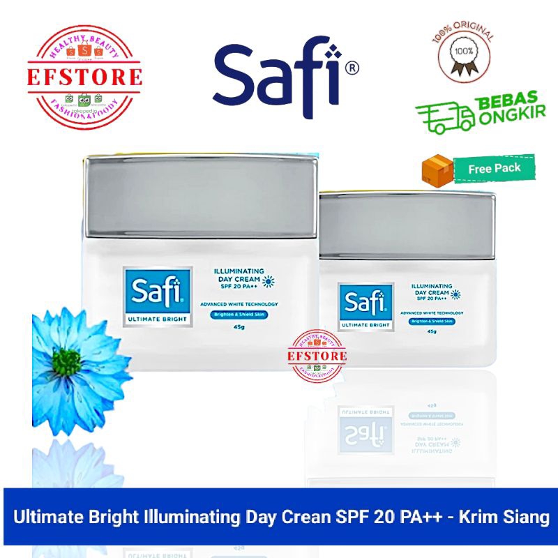 SAFI Ultimate Bright illuminating Day Cream Spf 20 PA++ - Krim Siang 100% ORIGINAL☑️