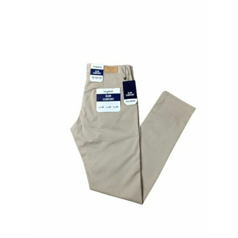 Celana pria dewasa untuk lebaran full & bear celana chinos pria slimfit premium import original