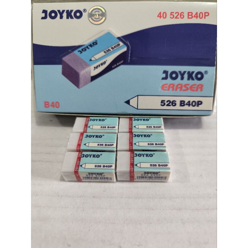 

Joyko Penghapus Pensil Eraser 526 B40P / Stip Pensil Kecil