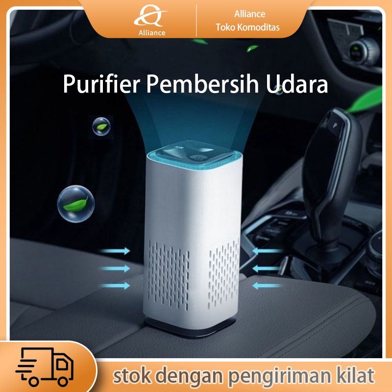 Alliance - Purifier Pembersih Udara HEPA Filter Mobil Ruang Tamu Kamar