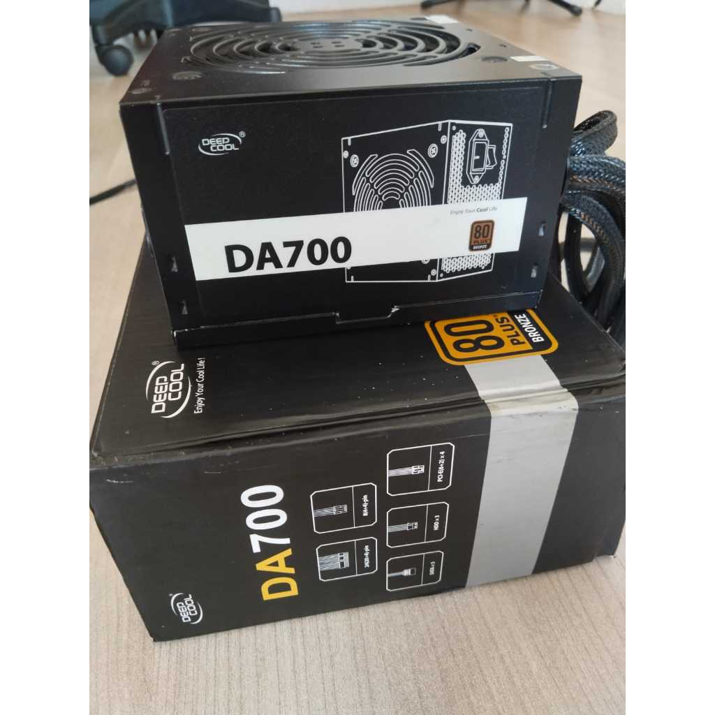 PSU PC PSU DEEPCOOL POWER SUPPLY DEEPCOOL DA700 DA-700 700W 80+