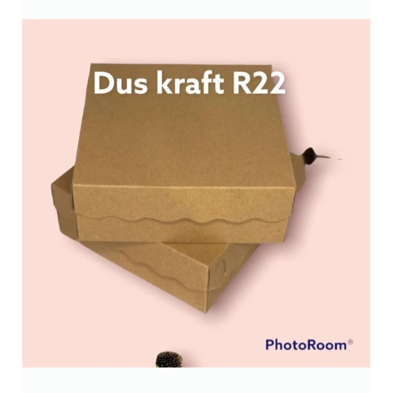 

DUS KOTAK NASI R10B-22 ECERAN KRAFT COKLAT PACKING KUE NASI BOX KUAT MURAH