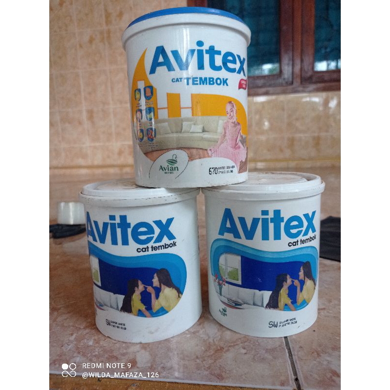 Cat tembok Avitex 1kg