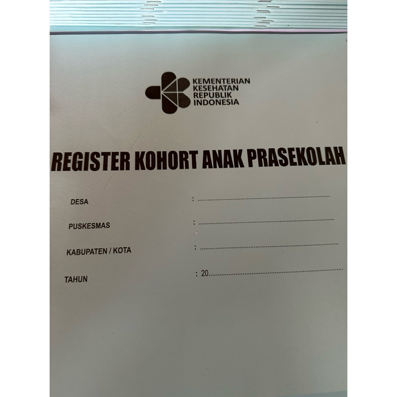 

Regist Kohort Anak Prasekolah