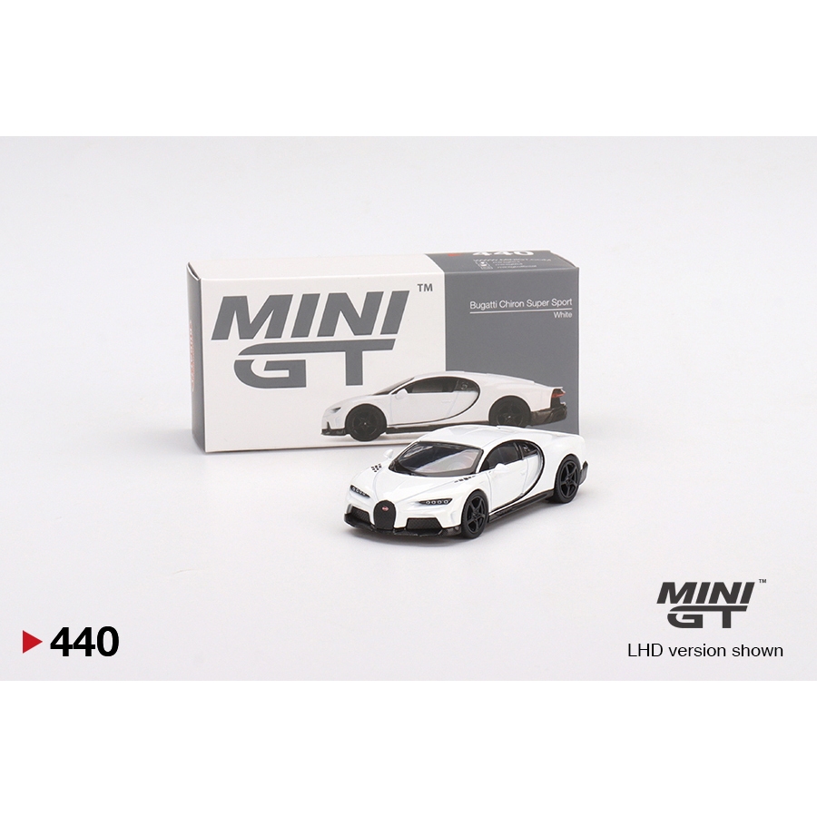 MINI GT MINIGT 440 Bugatti Chiron Super Sport White