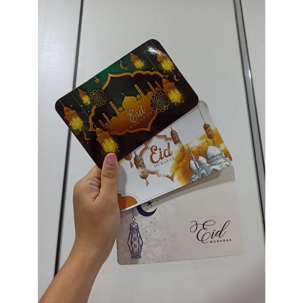 

kartu ucapan / greeting card untuk gift card hampers Lebaran