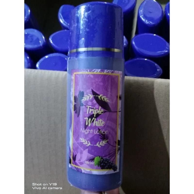HB TRIPLE WHITENING NIGHT LOTION/ HB TRIPLE WHITENING