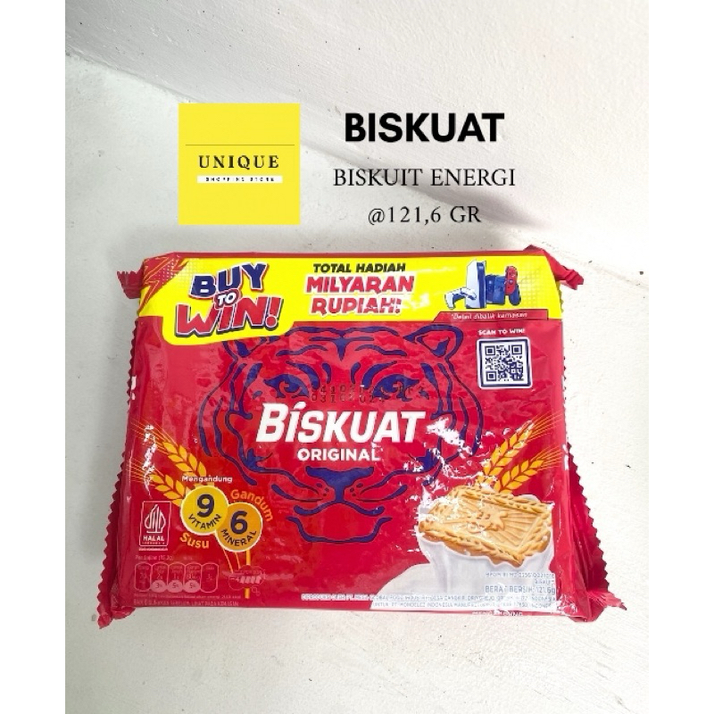 

Biskuat biskuit gandum berenergi rasa original 121,6 gr