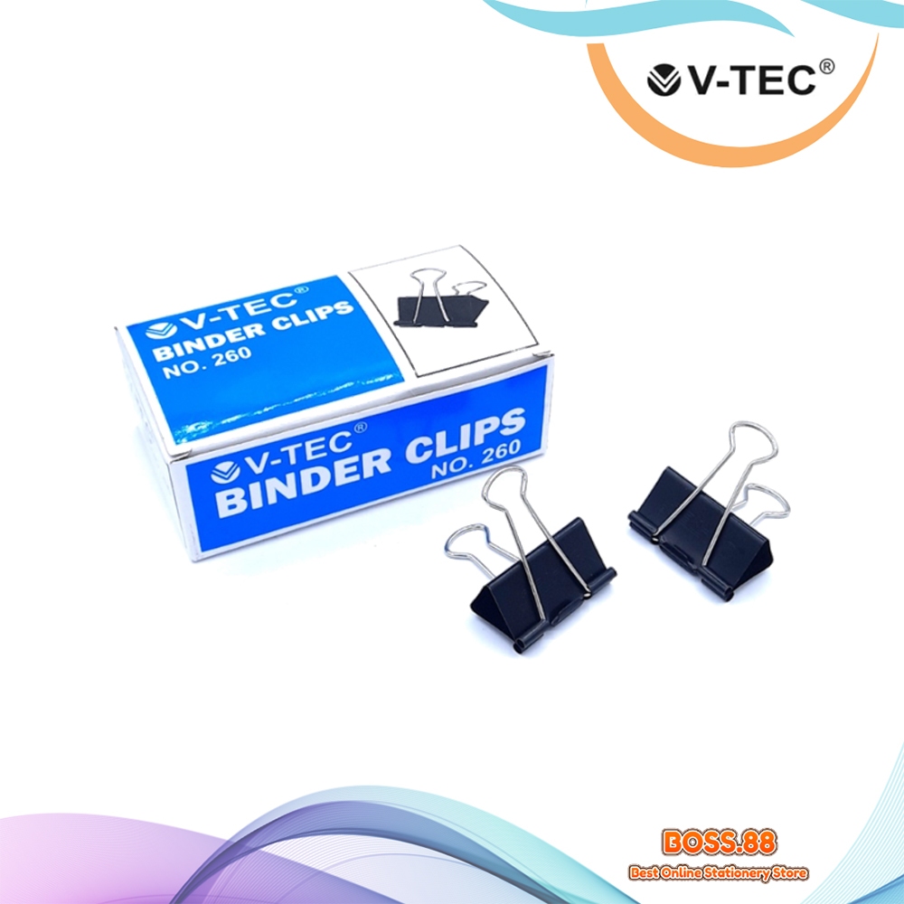 

BINDER CLIP / KLIP BINDER V-TEC 260 (1 BOX)