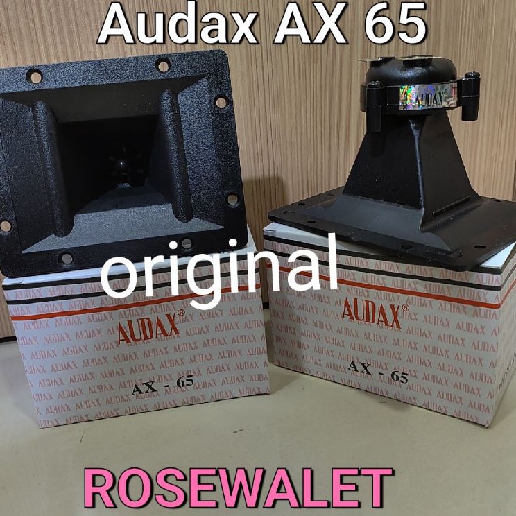AUDAX AX 65 TWEETER WALET ORIGINAL c Promo