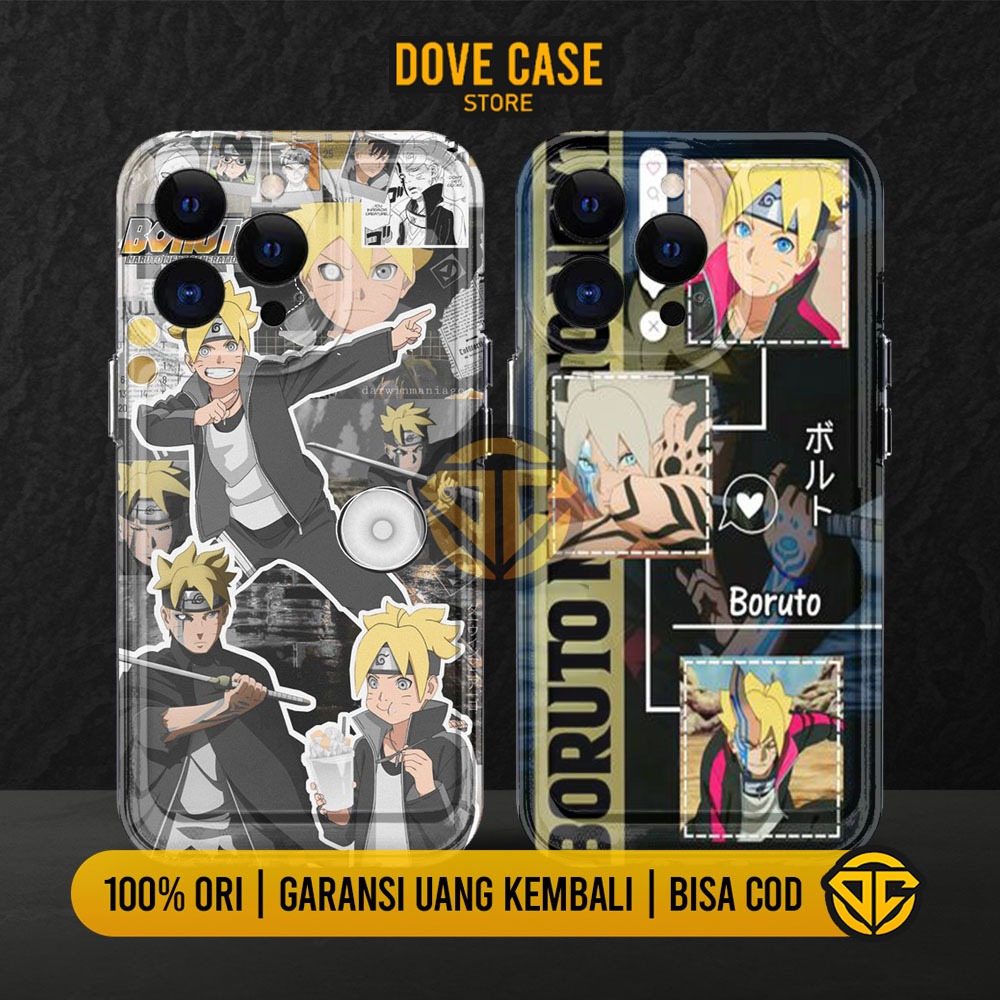 CLEAR CASE ANIME BORUTO SAMSUNG M10 M11 M23 M30 M31 M51 DOVE CUSTOM Kesing Clear Case SAMSUNG Softca