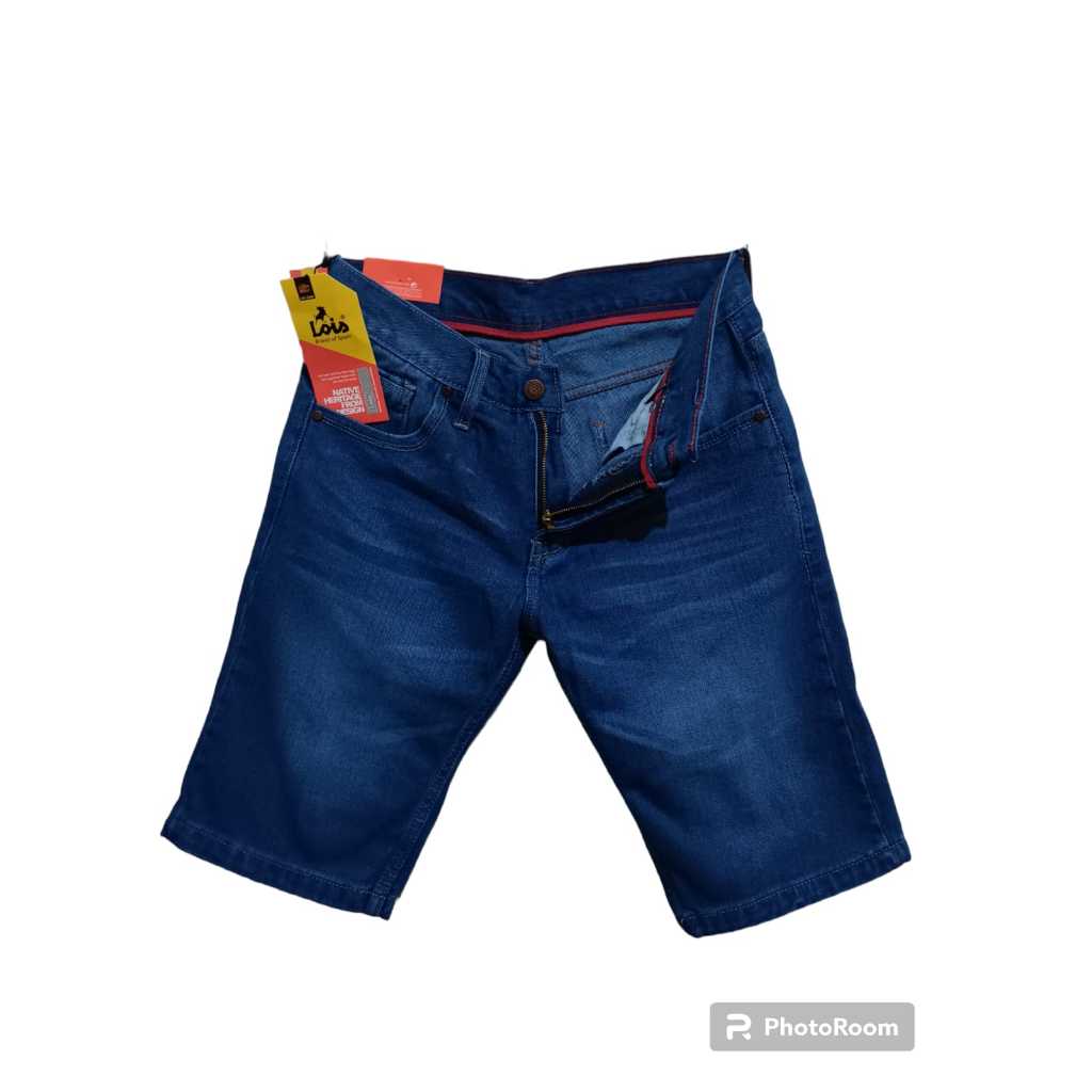 Lois Pendek Original / Celana Lois Pendek / Jeans Pendek Pria dan jenas pajang lois pria
