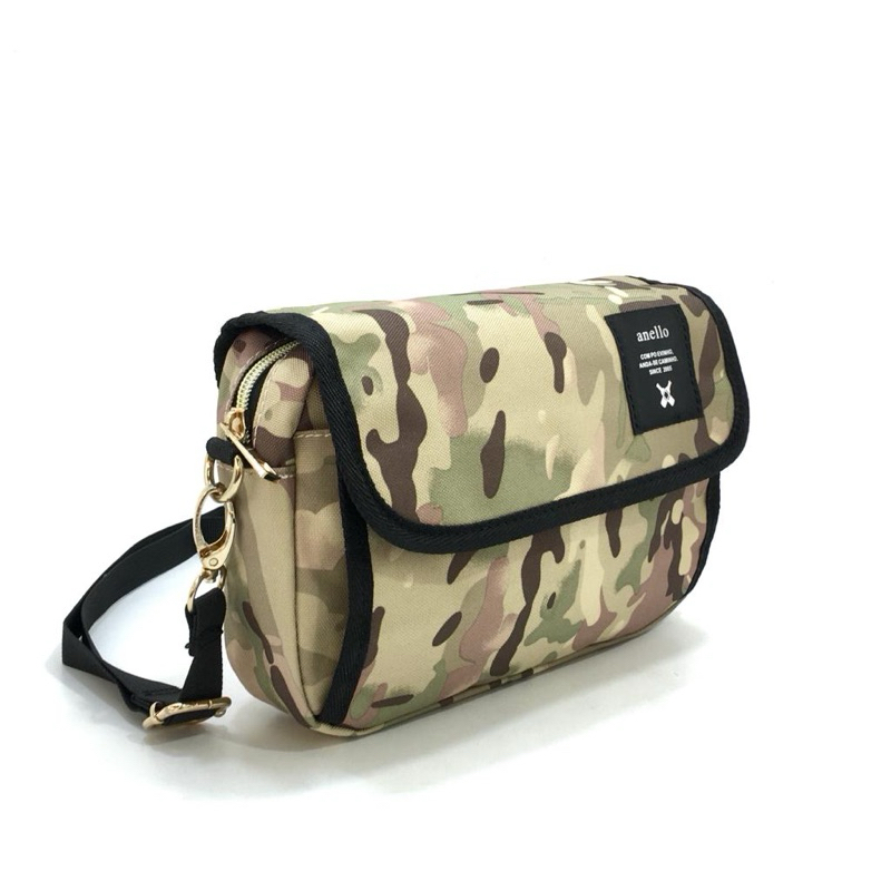 Tas Anello Organize Crossbody Bag | Tas Selempang Motif Loreng Army