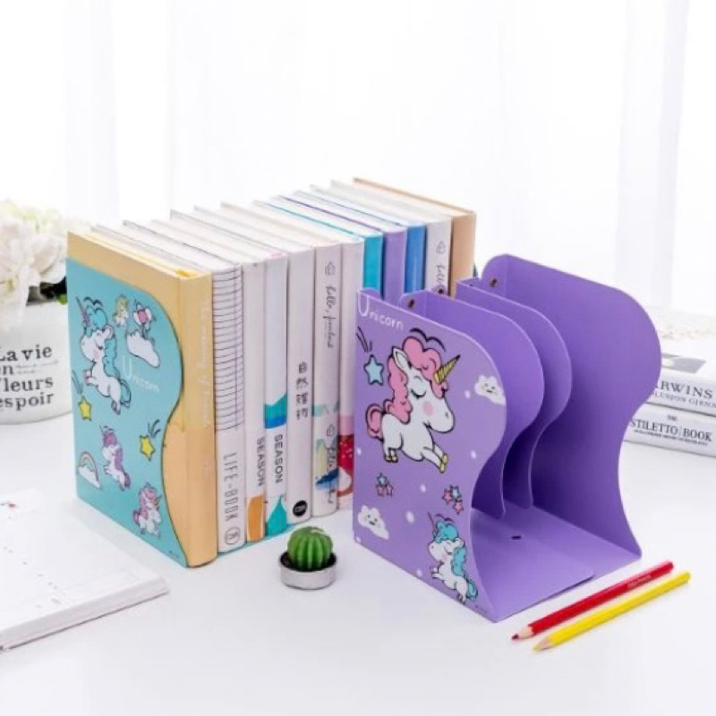 

Expanding Book End Motif lucu/pembatas buku lucu