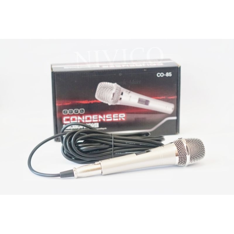 Microphone condencer Black Spider CO 85