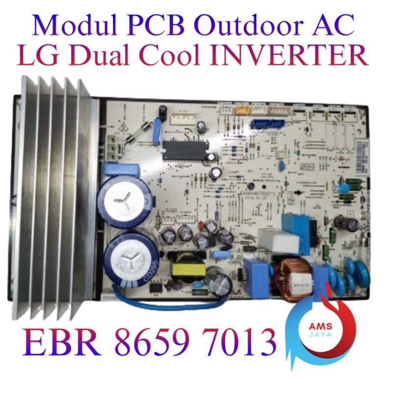 Modul PCB Outdoor AC LG Dual Cool INVERTER EBR86597013