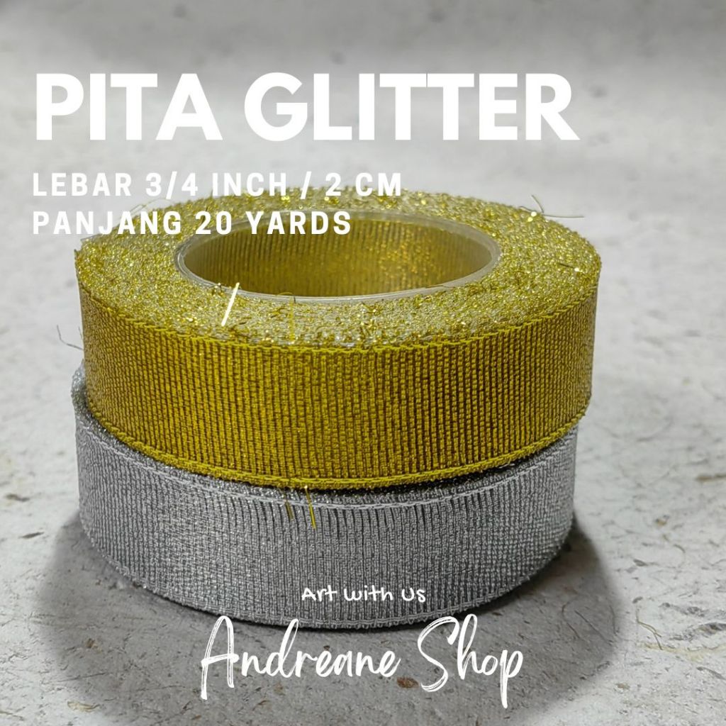 

Pita Glitter 3/4 inch 2 cm