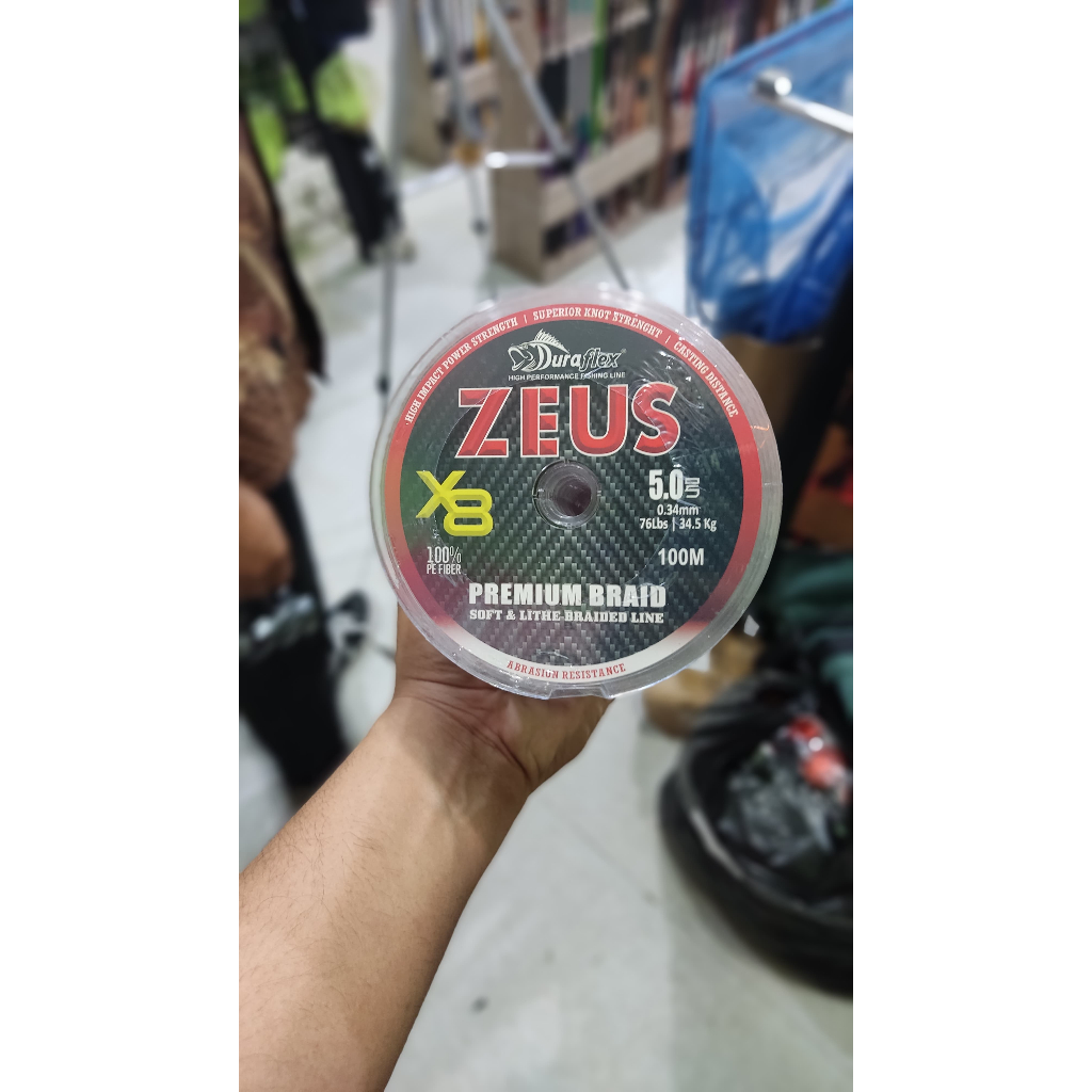 SENAR PE DURAFLEX ZEUS X8 MULTICOLOUR CONNECTING