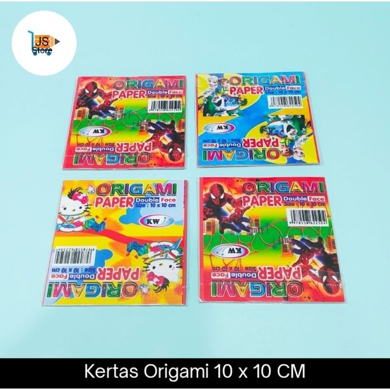

Kertas Lipat Origami 2 sisi 10 x 10 CM / Kertas Lipat Origami Murah