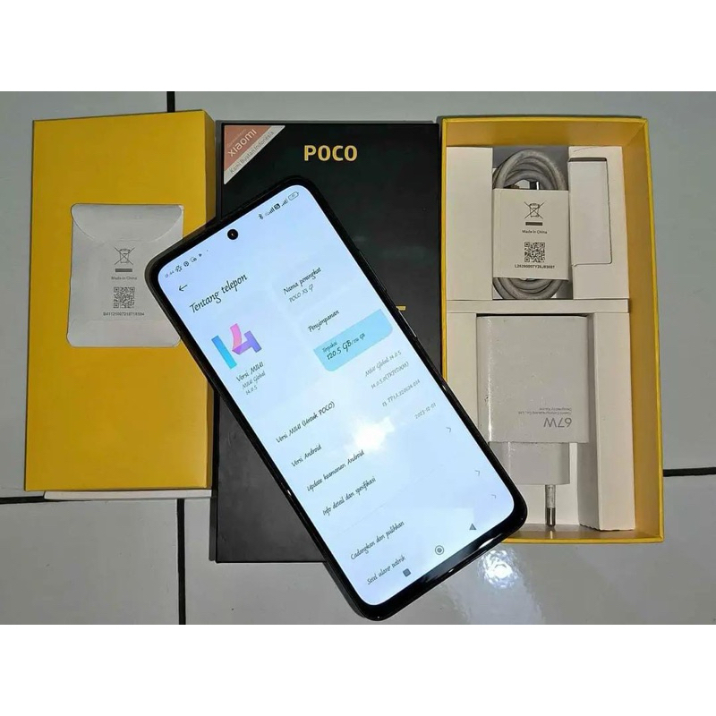 xiaomi poco x3 gt ram 8 / 256 fullset original resmi