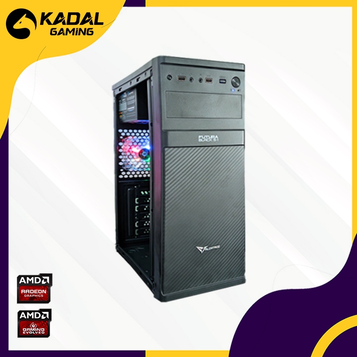 PC GAMING RYZEN 5 5600G VGA RADEON 2GB CPU ONLY