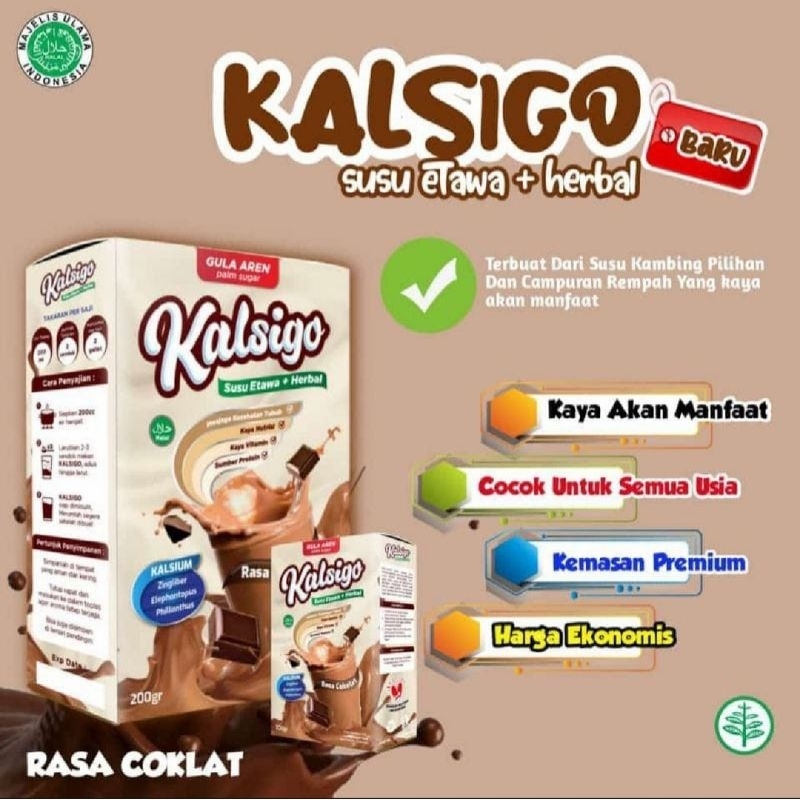 

kalsigo susu etawa rasa coklat