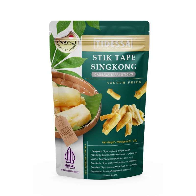 

KERIPIK TAPE - PEUYEUM "TIDESSA" ASLI - 80 GRAM