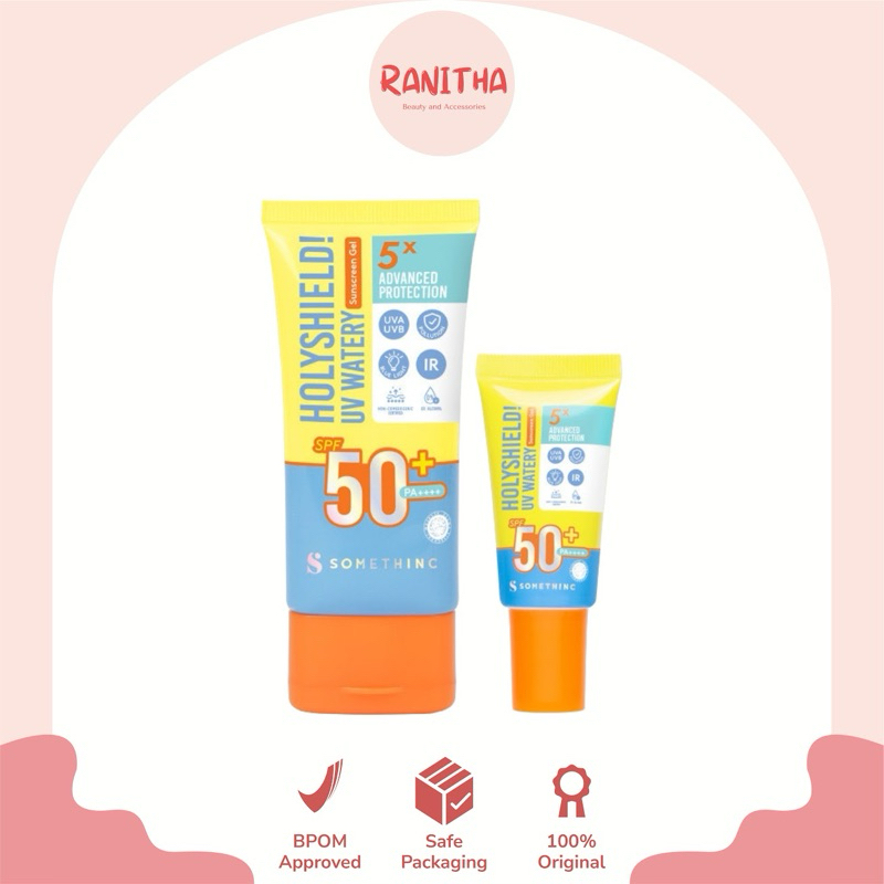SOMETHINC HOLYSHIELD GLOWING UP SUNSCREEN SPF 50 STICK SPRAY SERUM