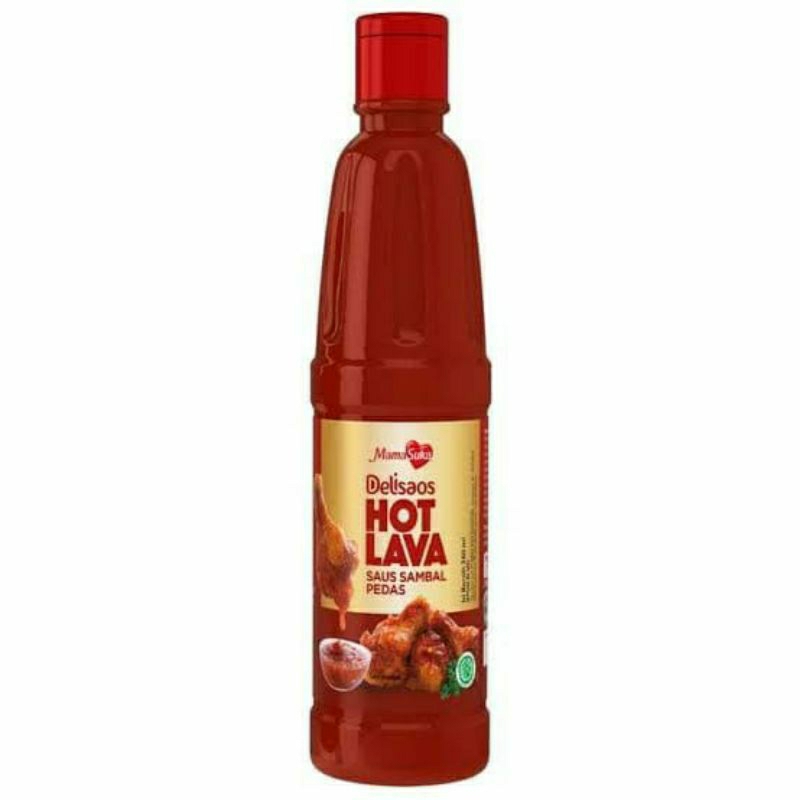 

Mamasuka Delisaos Hot Lava Saus Sambal Pedas 160 gr