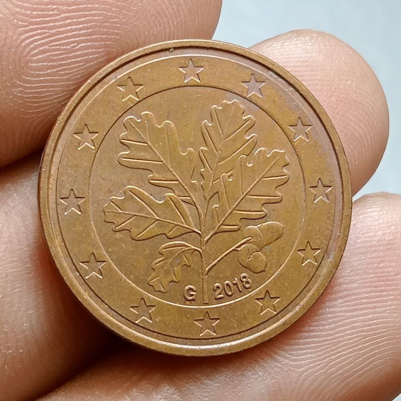 Sp733 - Coin 5 Cent Euro 2018 G