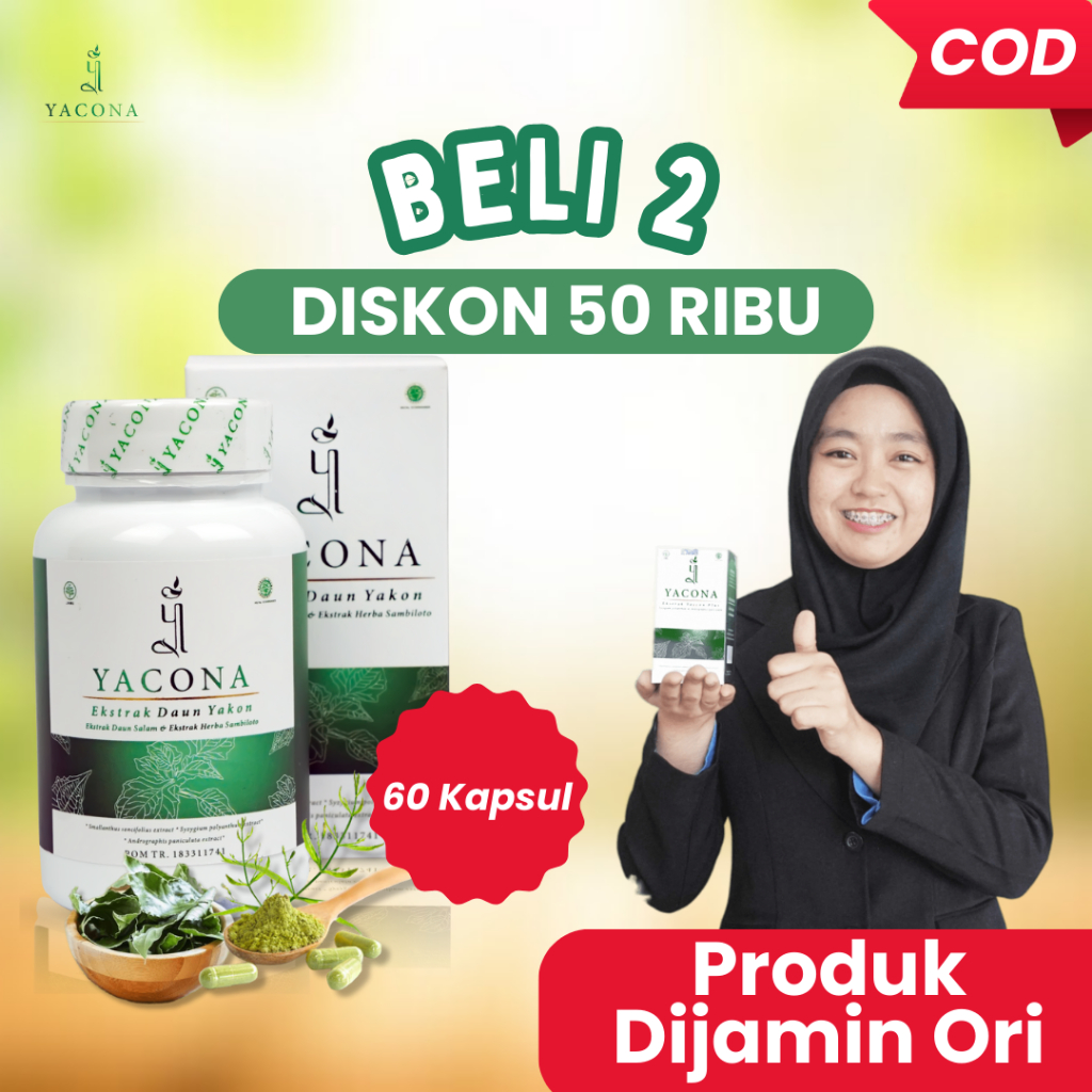 

Beli 2 Lebih Hemat - Yacona Obat Herbal Diabetes Alami Penurun Gula Darah Tinggi Alternatif Bio Insuelaf