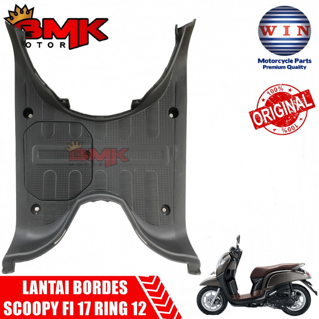 Win Lantai Bordes Dek Kaki Pijakan Kaki Atas Scoopy K93 Ring 12 2017 2018 2019 Donat
