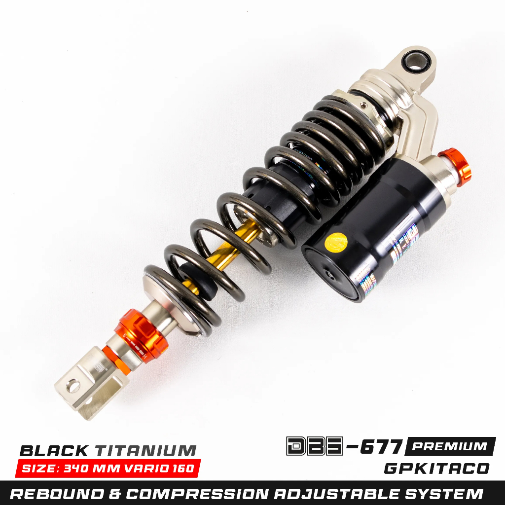 Shock Tabung DBS 677 GP KITACO VARIO 160 VARIO 150 VARIO 125 X RIDE