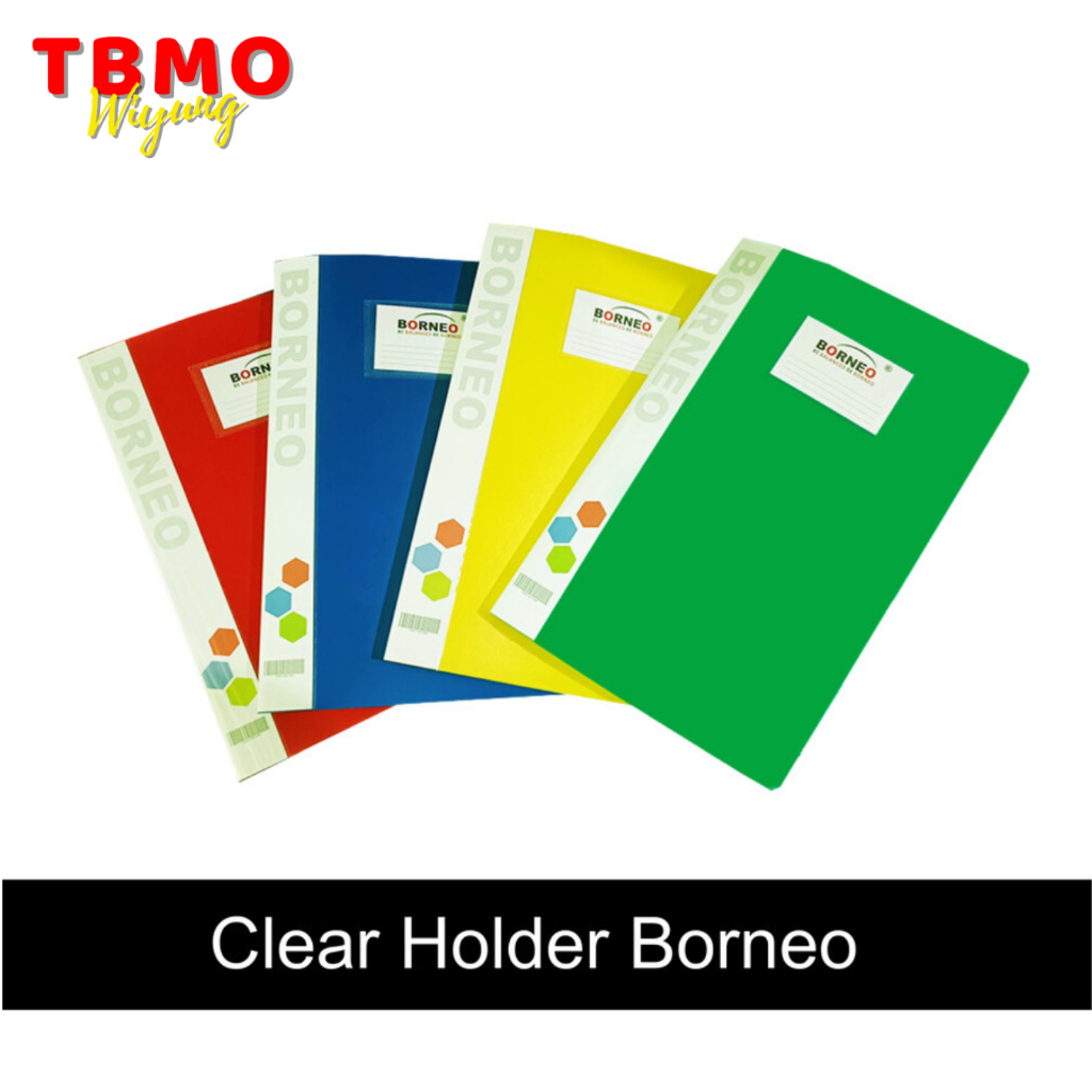 

TBMO Clear Holder / Dokumen Keeper Borneo 60 Lembar