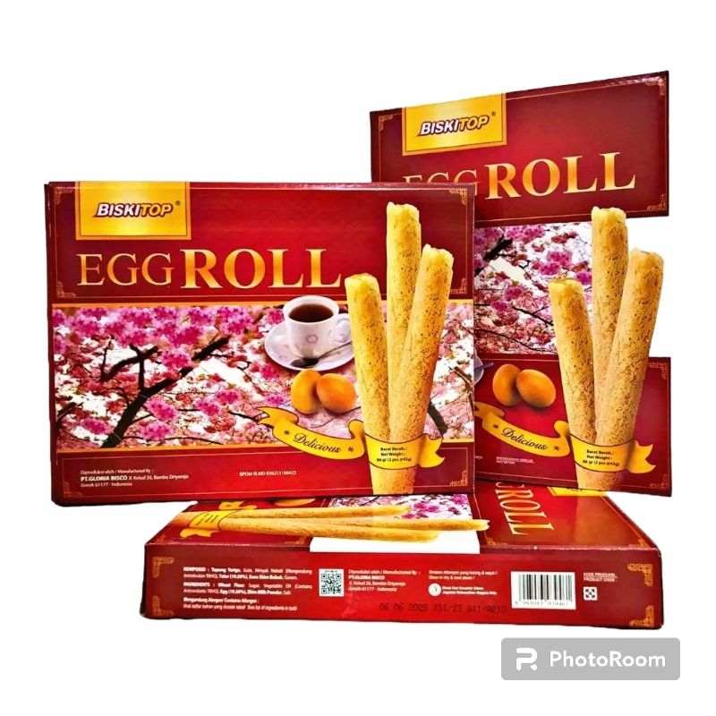 

BISKITOP EGG ROLL BOX MURAH ENAK