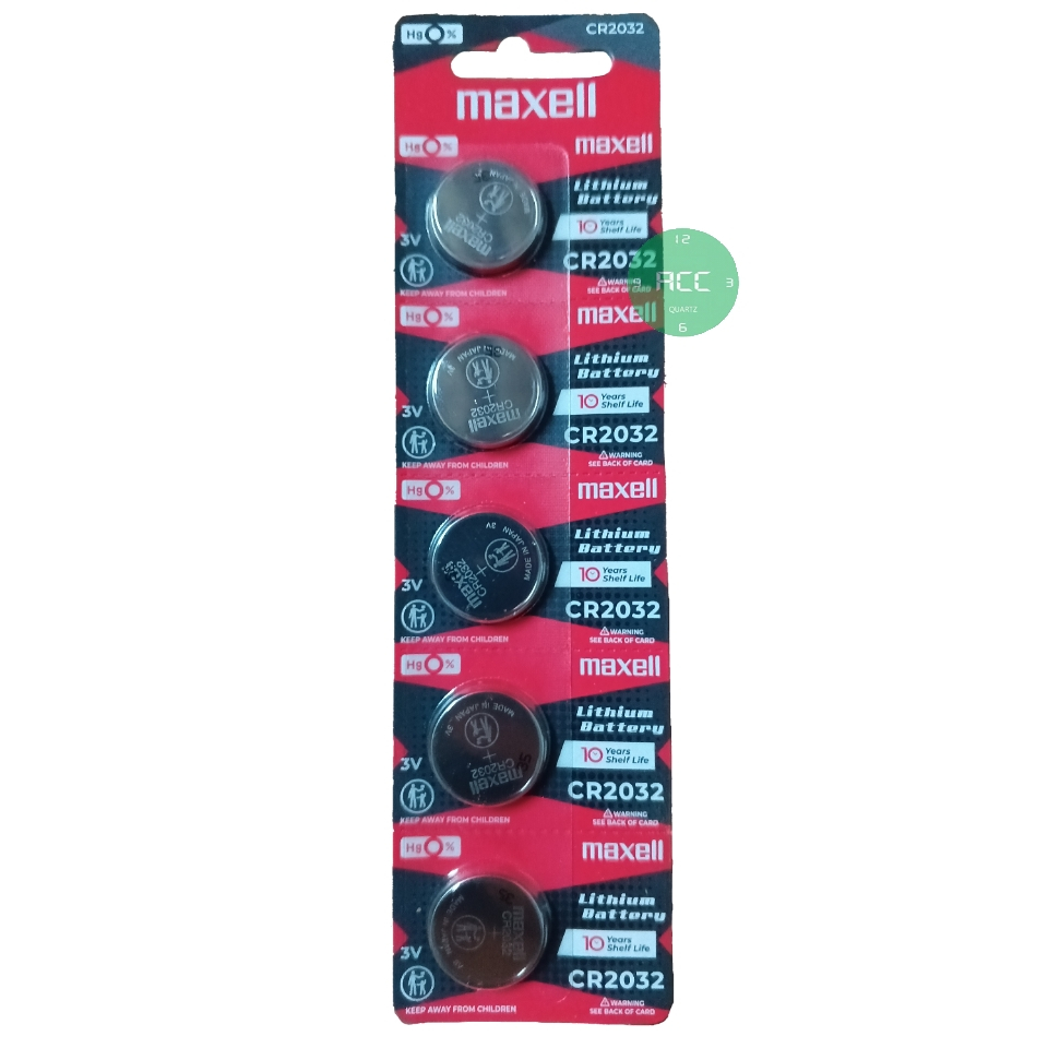 Baterai Maxell CR2032 Original Made In Japan