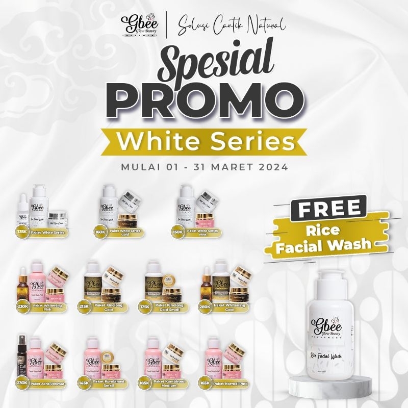 PROMO PAKET GBEE GLOW BEAUTY