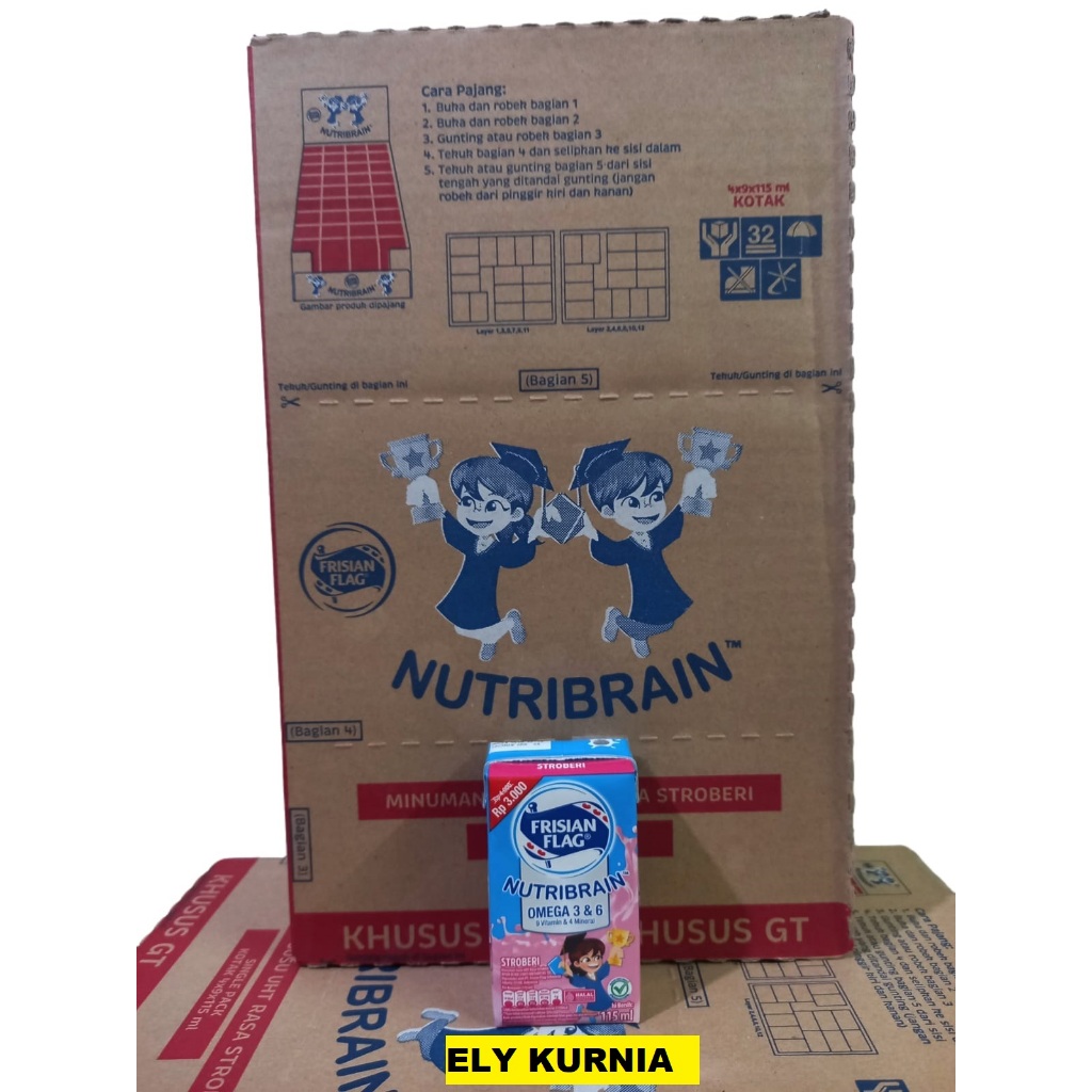 

Frisian Flag UHT Susu Cokelat Stroberi 36 x 115 ml