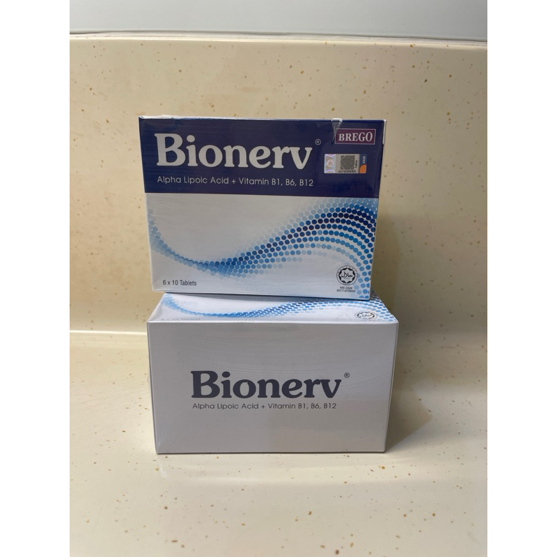 BIONERV Vitamin Syaraf / Alpha Lipoic Acid Vitamin B1 B6 B12