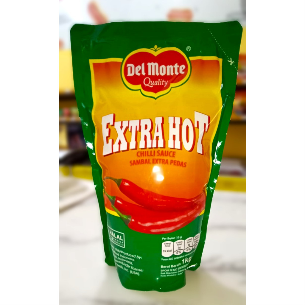 

Del Monte Extra Hot Chili Sauce 1 KG