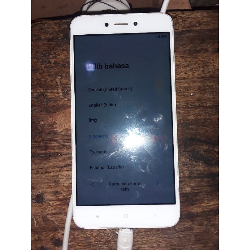 Redmi 5a RAM 2GB/16GB BEKAS Second Minus Battery temparature to low